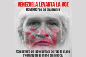 Opositores convocan a protestas en iglesias este 1° de diciembre
