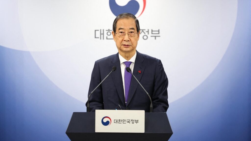 Parlamento de Corea del Sur vota por mayoría la destitución del presidente en funciones Han