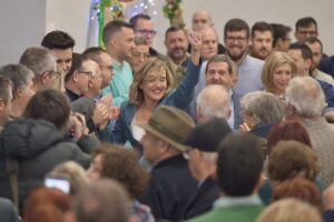 Pilar Alegría da "un paso al frente" por el PSOE, apela a la unidad y apuesta por derrotar a Azcón en 2027