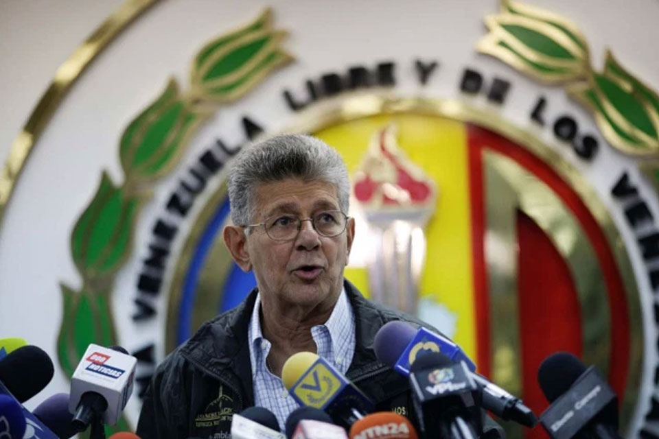 Ramos Allup coincide con Ángelo Palmieri en dar por “concluida” la AN 2015