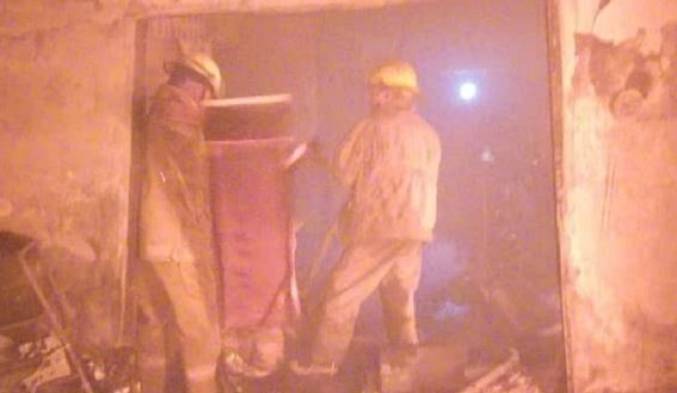 Reportan nueve personas fallecidas tras incendio en una casa en la carretera Panamericana