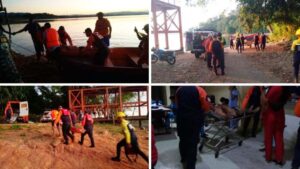 Rescatan con vida a dos pescadores en un embalse de Barinas