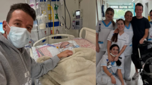 Rigo luego de que su hijo estuvo en UCI