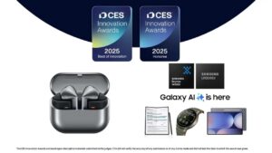 Samsung gana múltiples premios en CES® 2025