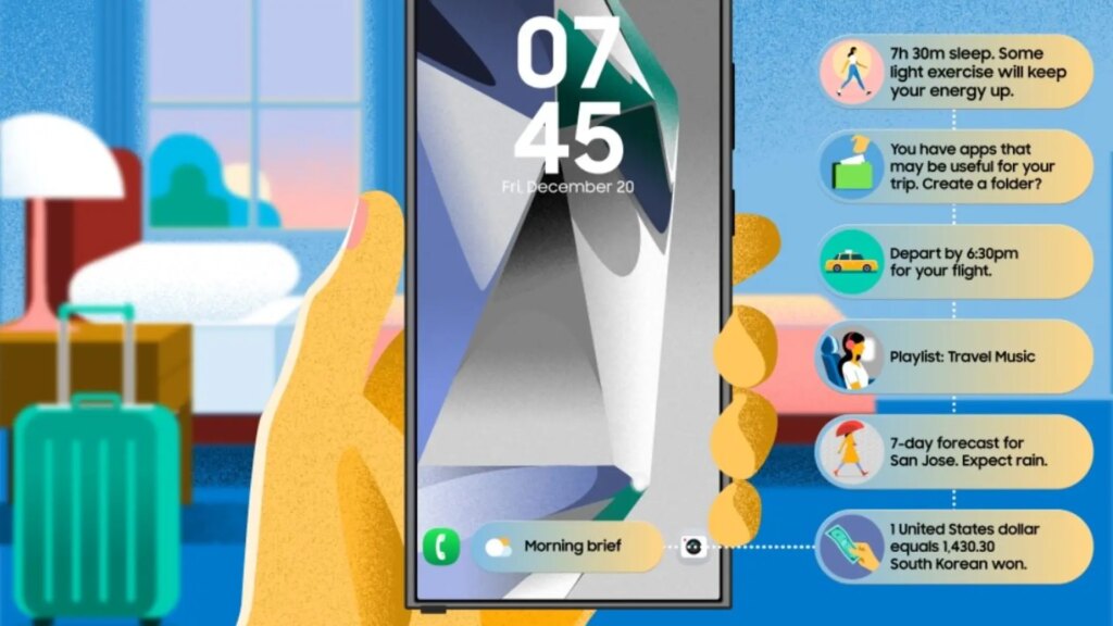 Samsung presenta la función estrella de su nuevo sistema operativo: descubre Now Bar, tu &quot;compañero de IA&quot;