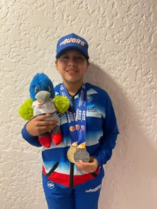 Sarah Acosta multimedallistas en Paranacionales