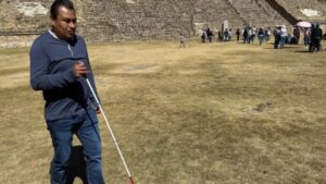 Sitio arqueológico mexicano de Monte Albán se adapta a personas con discapacidad