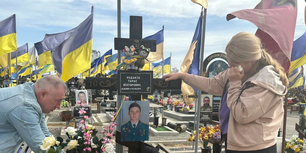 Taras, el joven oficial ucraniano que soñaba con pilotar un F-16
