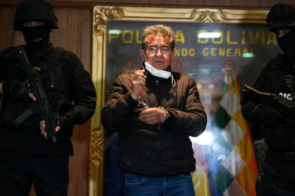 Jefe antidrogas Evo Morales Bolivia
