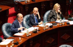 Los senadores de la coalición de gobierno presentaron una declaración en la que advirtieron por la desaparición de un uruguayo en Venezuela y lamentaron el “asedio” a la embajada argentina. El Frente Amplio no dio los votos para que el texto se tratara en el plenario