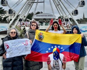 Venezolanos salen a la calle en Reino Unido para exigir a CPI que tome acciones contra Maduro - AlbertoNews