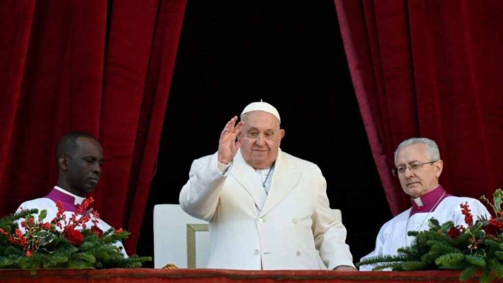 el papa Francisco llamó a que callen las armas en la martirizada Ucrania