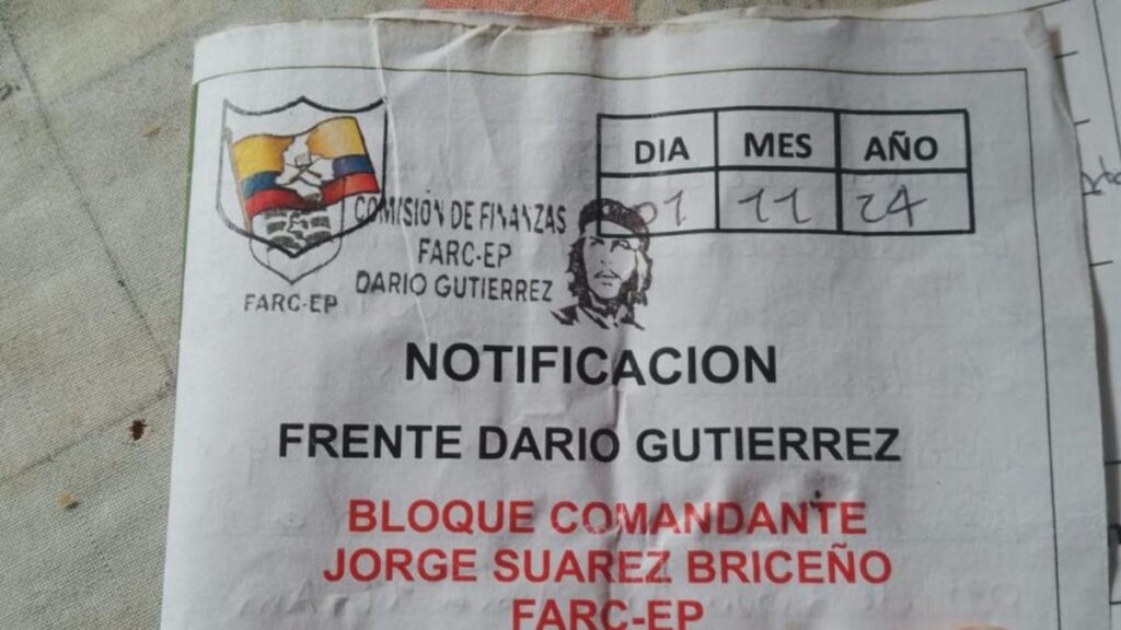 hay zonas donde las disidencias exigen $ 13 millones por cada vereda