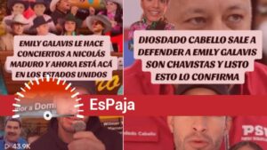 ¿La cantante Emily Galaviz cantó en actos de campaña de Nicolás Maduro?