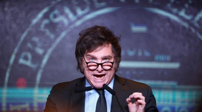 ‌Javier Milei califica el cambio climático como "otra mentira"