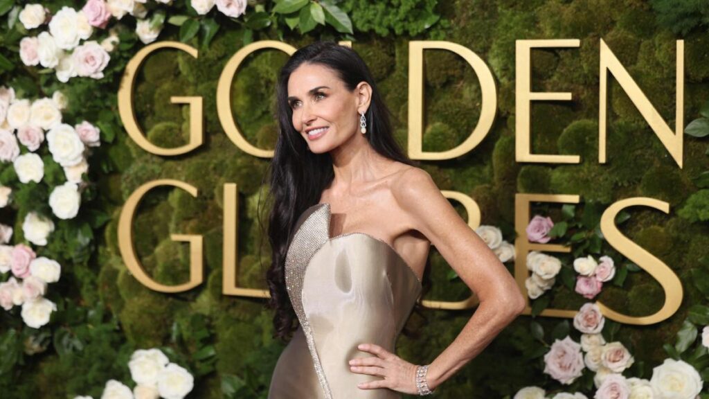 ‘Es la primera vez que gano algo como actriz’: Demi Moore