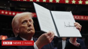 3 momentos de la jornada en la que Donald Trump regresó a la Casa Blanca como presidente de EE.UU.