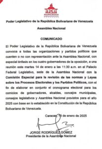 AN convoca a sectores políticos para definir cronograma electoral | Diario El Luchador