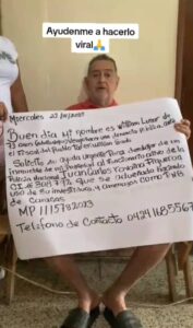 Adulto mayor pide que le restituyan su vivienda en Caribe