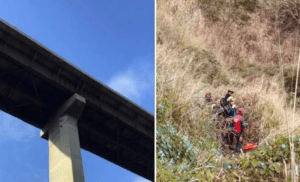 Anciano se lanzó de uno de los viaducto de la Caracas – La Guaira
