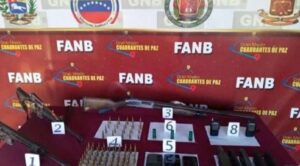 Caen en enfrentamiento con la GNB tres sujetos solicitados