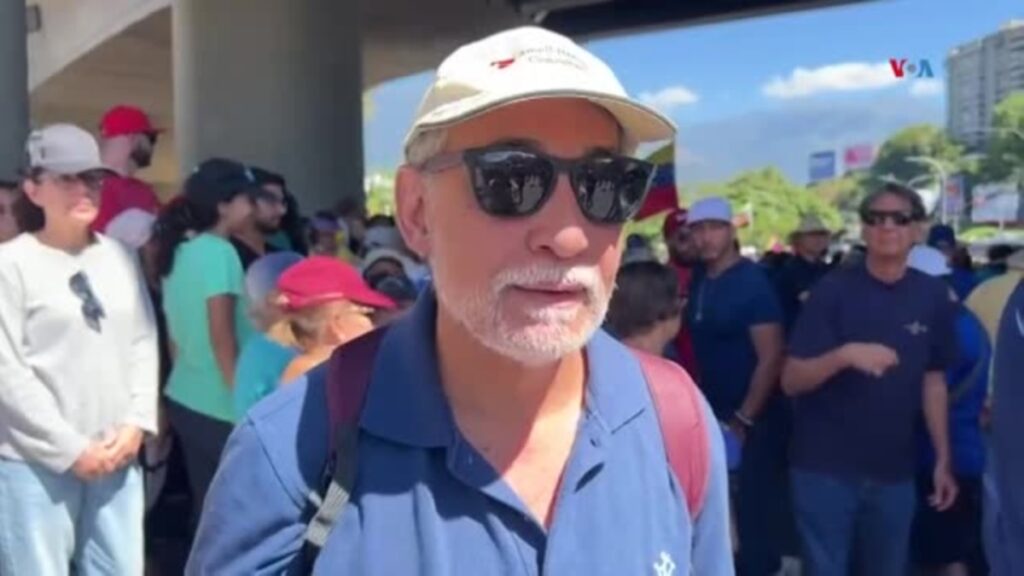 Tenemos que romper esa matriz de miedo: venezolanos asisten a las marchas convocadas por la oposición
