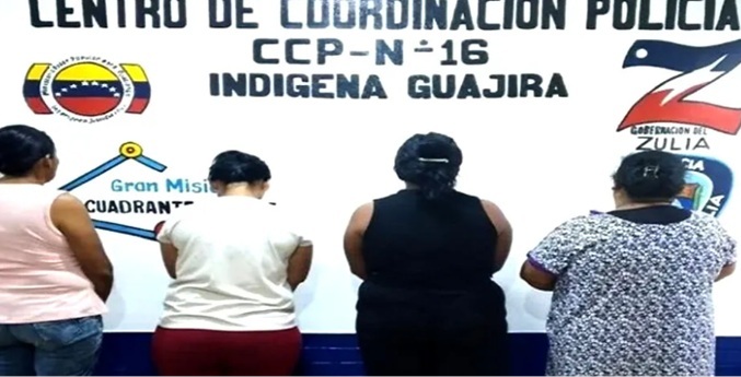 Detienen a cuatro mujeres por riña en la Guajira