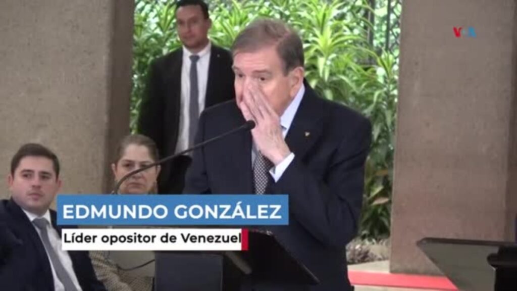 Edmundo González habla de “transición en paz” ante pedidos de intervención extranjera en Venezuela
