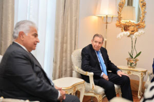 Edmundo González se reunió con el presidente de Panamá
