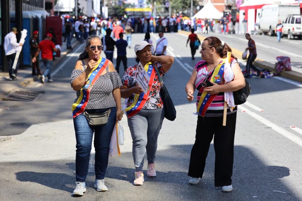 El chavismo no pudo llenar 10 avenidas del centro de Caracas para la juramentación de Maduro