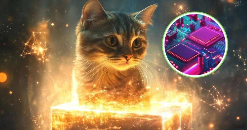El gato de Schrödinger en un chip de silicio: un avance cuántico