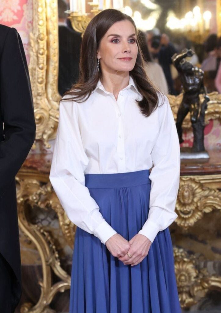 El guiño de Letizia a la reina de Jordania 