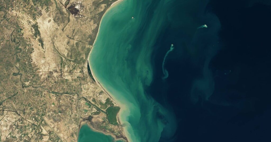 El misterio de la isla fantasma en el Mar Caspio