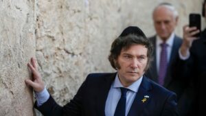 El presidente argentino Javier Milei recibe el Premio Génesis de Israel