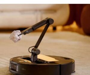 El robot aspirador capaz de levantar objetos como calcetines pañuelos o incluso sandalias