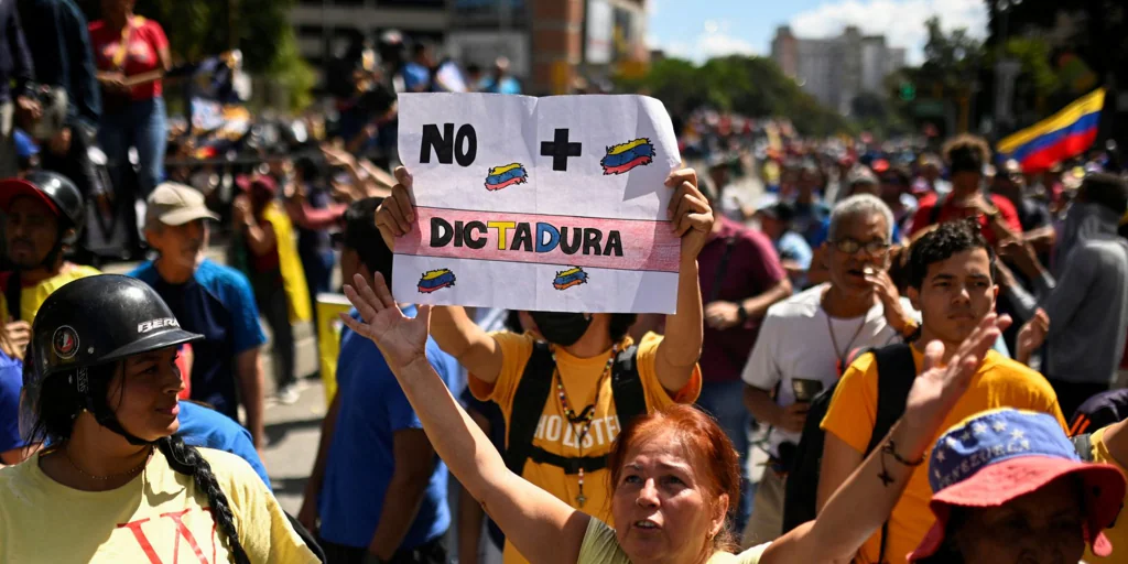 En primera persona:  «Yo vine a la marcha por la libertad de Venezuela»