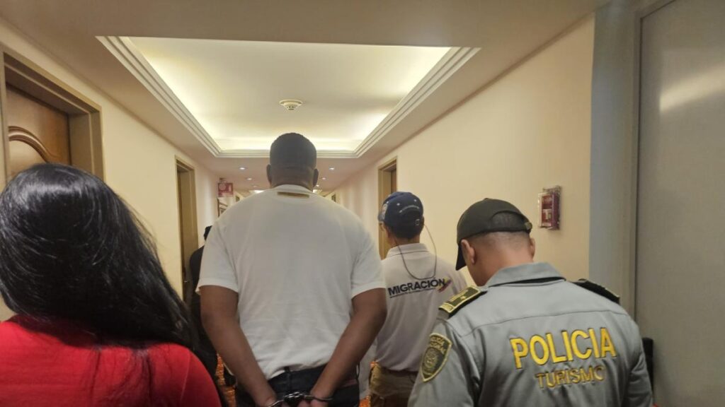 Este es el dominicano, uno de los más buscados por Interpol que había llegado a un exclusivo hotel de Cali hasta que fue capturado