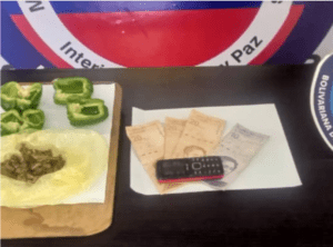 Intentó meter droga oculta en dos pimentones a retén policial