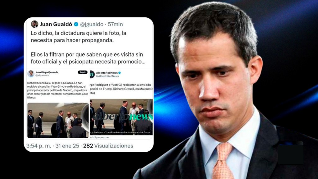 Juan Guaidó elimina mensaje tras reunión entre Maduro y Grenell - Yvke Mundial