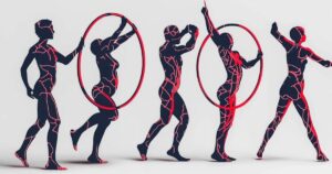 La geometría del cuerpo y su impacto en el hula hoop