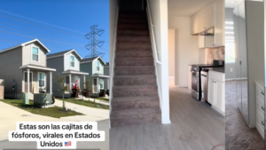 Latino en Estados Unidos muestra cómo son las casas más baratas del país: ‘Cajitas de fósforos’