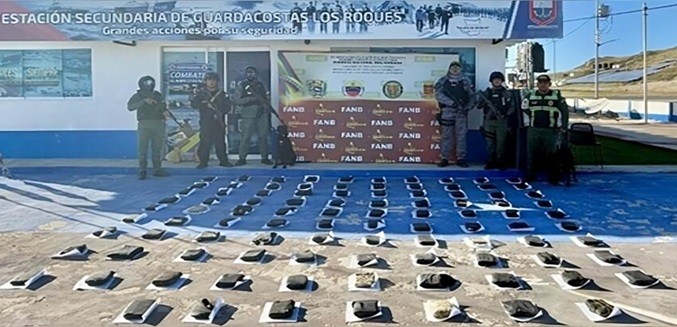 Localizan 97 panelas de marihuana en Los Roques