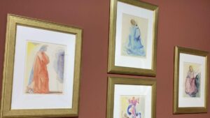 Los dibujos desconocidos de Dalí, inspirados en 'La Divina Comedia', se exponen en Roma
