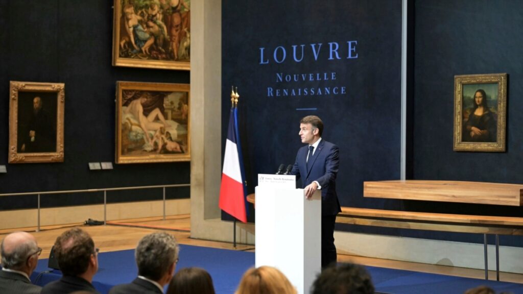 Macron anuncia una gran reforma para modernizar el Louvre y una sala dedicada a la Mona Lisa