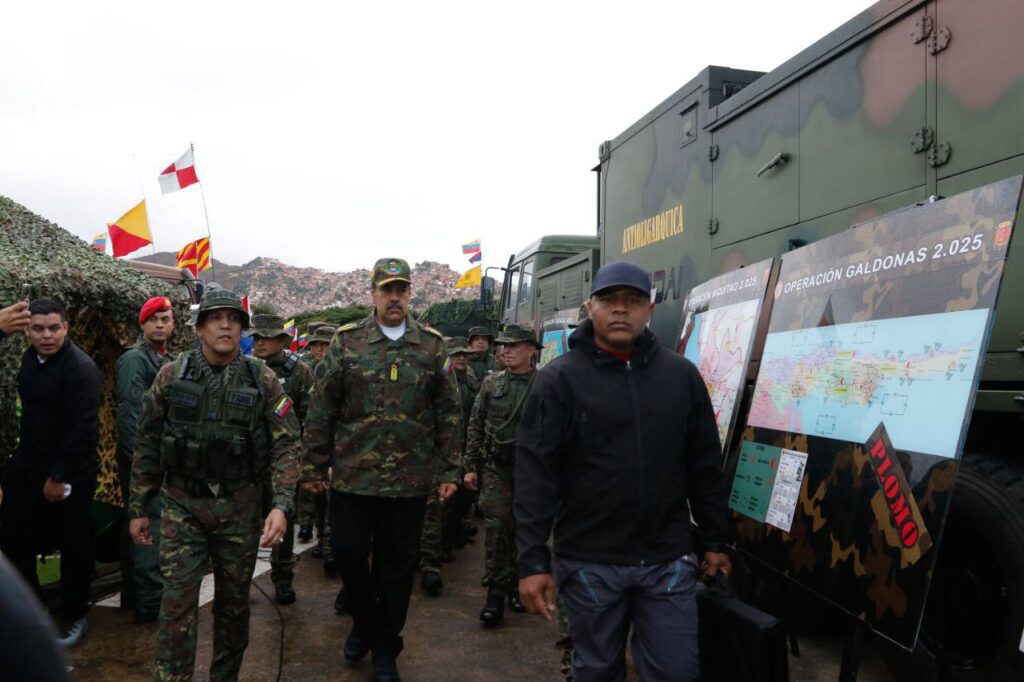 Maduro lideró inicio de los ejercicios militares Escudo Bolivarian 2025