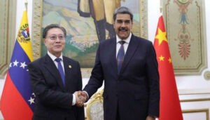 Maduro recibe en Miraflores a enviado especial de Xi Jinping
