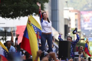 María Corina Machado confirmó detención de uno de sus motorizados