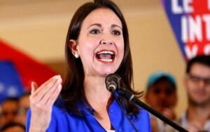 María Corina Machado llama a los venezolanos en el exterior a manifestarse este 9 de enero