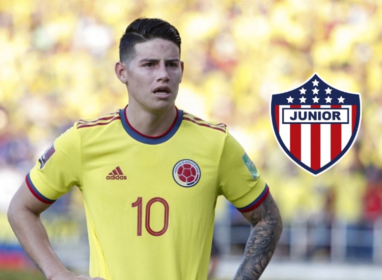 Así reaccionaron desde Junior por supuesto interés en James - Foto: Tomada de internet