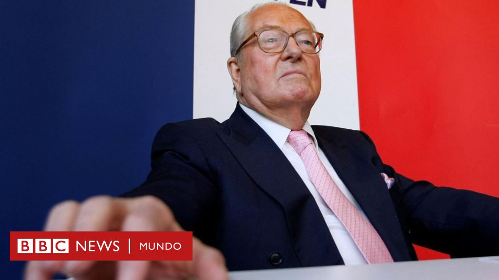 Muere el político francés de extrema derecha Jean-Marie Le Pen a los 96 años